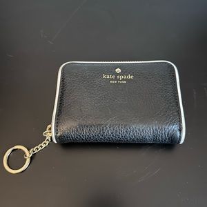 Kate Spade Darcy leather mini zip around wallet